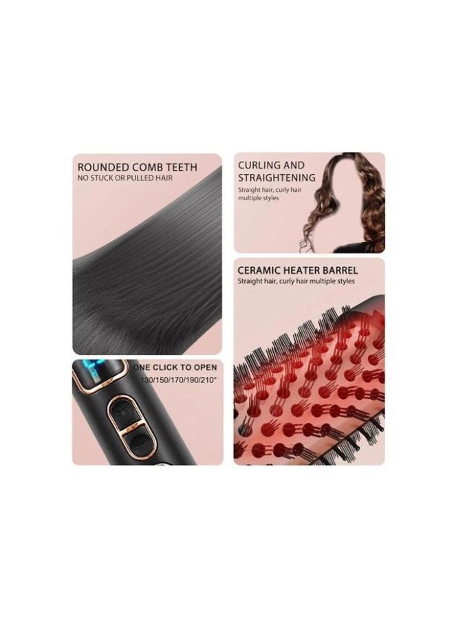 سوكاني فرشاة سوكاني الحرارية لفرد الشعر و تصفيفة مزوده بشاشة ليد درجه حرارة 230 موديل SK-15046 - Image 4